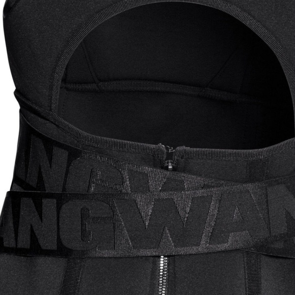 ALEXANDER WANG x H&M Black Scuba Neoprene Dress 4 - Picture 4 of 7